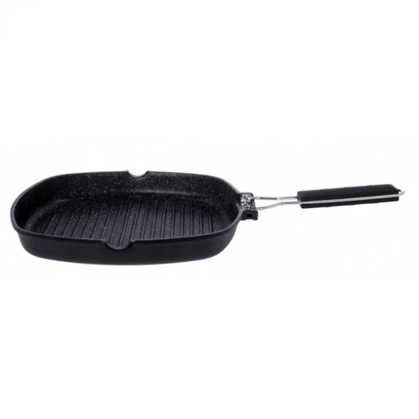 Σχαροτήγανο Αντικολλητικό Αλουμινίου 28εκ. Petra CRYSPO TRIO 70.020.38