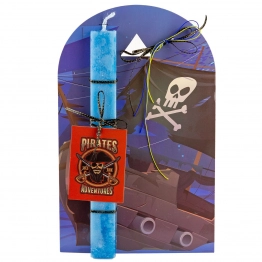 Λαμπάδα Με Πλαίσιο Πειρατής 32x20εκ. Bunny's 73-1836