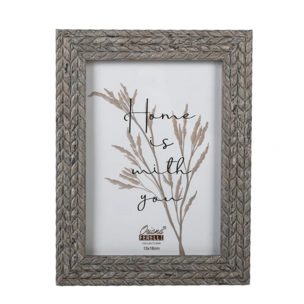 Κορνίζα Πλαστική Γκρι 15x20εκ. Oriana Ferelli SU789590R68