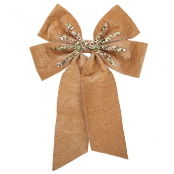 Φιόγκος Βελούδινος Σαμπανί 20x30εκ. iliadis 90683