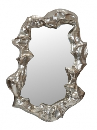 Καθρέπτης Polyester Ασημί 95x15x151εκ. Zen Collection 25.49.52317