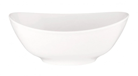 Μπωλ Σερβιρίσματος Πορσελάνης Meran Λευκό ESPIEL 21x18x8εκ. 001.004419K2
