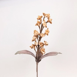 Κλαδί Με Λουλούδι Ορχιδέα Foam 20x95εκ. Καφέ ESTHETI 816-20045