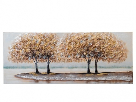 Πίνακας Ζωγραφικής Καμβάς Δάσος 150x4x60εκ. Zen Collection 25.11.51421