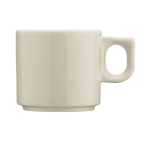 Φλυτζάνι Καφέ Στοιβαζόμενο Πορσελάνης 100ml Pera Satin Kutahya Porselen KX01EKFPER