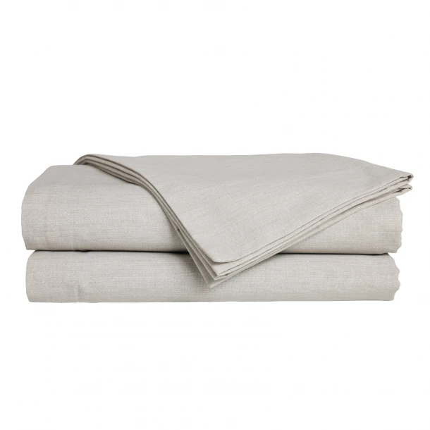 Σεντόνι Μεμονωμένο Polycotton Μονό 170x260εκ. Casual 5445 Taupe Das Home
