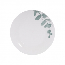 Πιάτο Φρούτου Γυάλινο Green 20εκ. Leaf Eaton ME25031720