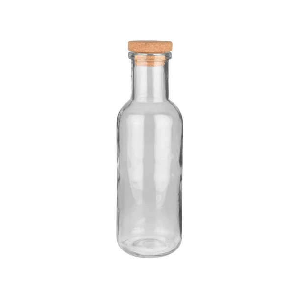 Μπουκάλι Γυάλινο-Φελλός Γκρι Essentials Estia 1000ml-8,7x27,8εκ. 01-21863