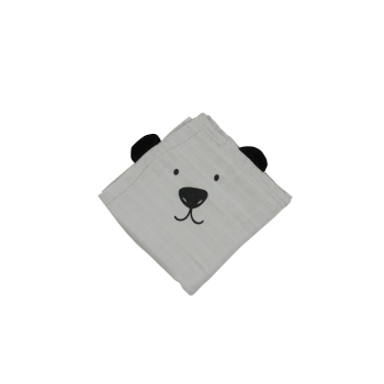 Μουσελίνα Bamboo 120x100εκ. Πολλαπλών Χρήσεων Ζωάκι Γκρι 18308016020OS