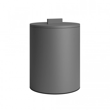 Καλάθι Απορριμμάτων Πάγκου 6lt Ανοξείδωτο Matt Concrete Grey Pam & Co Φ20x25εκ. 2326-163