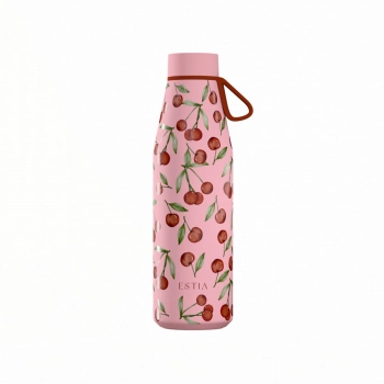 Θερμός-Μπουκάλι Ανοξείδωτο Cherry Rose Flow Save The Aegean Estia 500ml 01-41991