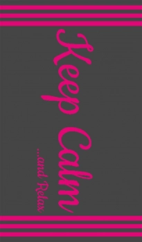 Πετσέτα Θαλάσσης 2 Όψεων Βαμβακερή Βελουτέ 87x165εκ. Ζακάρ 204 Dimcol