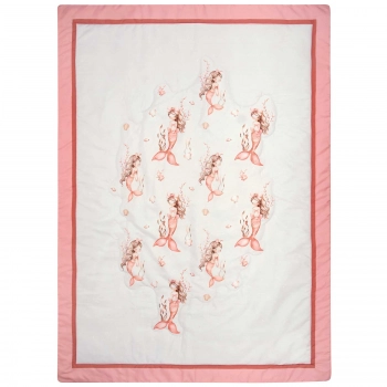 Κουβερλί 2 Όψεων Microfiber Κούνιας 110x150εκ. Essential Baby 8853 Γκρι-Ροζ Greenwich Polo Club