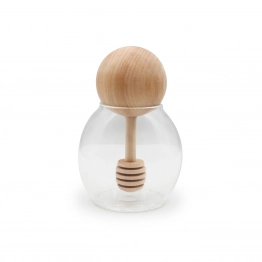 Γυάλινο Δοχείο για Μέλι 300ml Light Wood Melii MEL28200