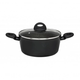 Κατσαρόλα Αντικολλητική Αλουμινίου 24εκ. Petra CRYSPO TRIO 70.020.024