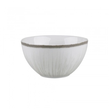 Μπωλ Δημητριακών Πορσελάνης Φ15,5εκ. Water Lily Grey Oriana Ferelli PR243366414