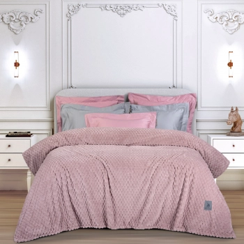 Κουβέρτα Fleece Υπέρδιπλη 220x240εκ. Essential 3474 Nude Greenwich Polo Club