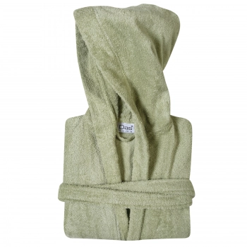 Μπουρνούζι Ενηλίκων Βαμβακερό Medium Casual 5907 Λαδί Das Home