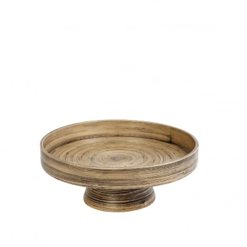 Δίσκος Σερβιρίσματος Με Πόδι Bamboo Bali 30x12εκ. ESPIEL BAB115