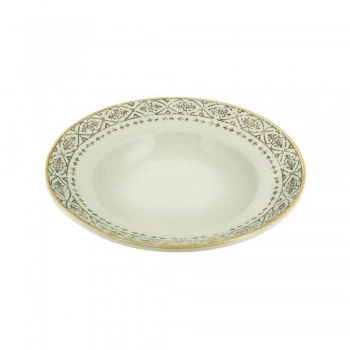 Πιάτο Pasta 27εκ. Πορσελάνης Vintage Beige Oriana Ferelli PR222686419