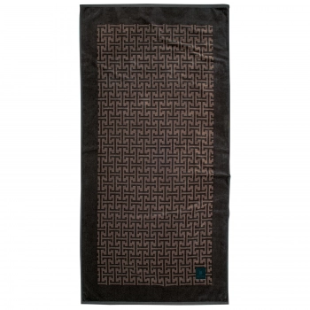 Πετσέτα Θαλάσσης Βαμβακερή 90x180εκ. Essential 4004 Καφέ Greenwich Polo Club