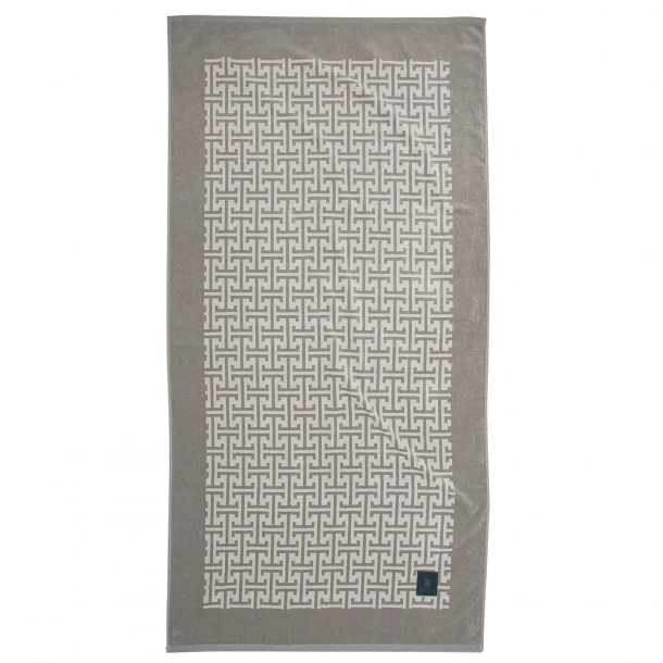 Πετσέτα Θαλάσσης Βαμβακερή 90x180εκ. Essential 4006 Μπεζ-Taupe Greenwich Polo Club