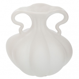 Βάζο Κεραμικό Λευκό 17x15x17εκ. iliadis 91529