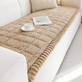 Ανώστρωμα Για Διθέσιο Καναπέ Fleece 70x150εκ. Aspen Beige Melinen 20005211