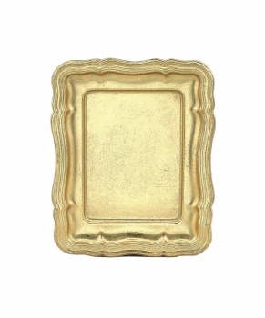 Δίσκος Ξύλινος-Polyresin PAPSHOP 16,5x13εκ. KI20