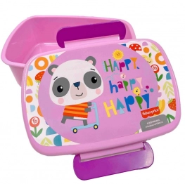 Φαγητοδοχείο Πλαστικό PP Panda Fisher Price 900ml/17,5x13x7εκ. Gim 50-3512