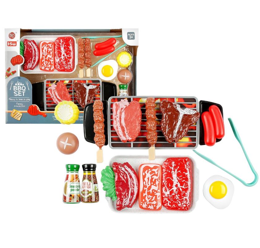 Μπάρμπεκιου Σετ Σε Κουτί 35x6x25εκ. Toy Markt 77-1310 - Toy Markt - 77-1310