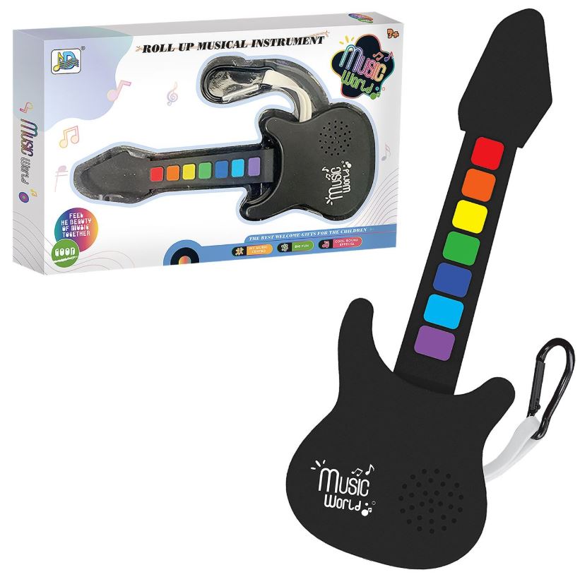 Κιθάρα Mini Μπαταρίας 21x2x13εκ. Toy Markt 76-163 - Toy Markt - 76-163