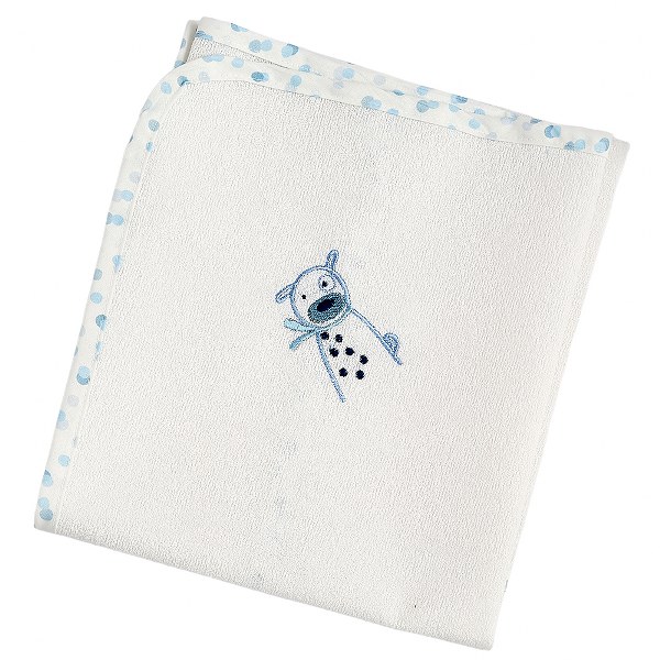 Σελτεδάκι Bebe Polycotton 40x60εκ. Family Ciel 11162 (Ύφασμα: 80% Cotton - 20% Polyester, Χρώμα: Λευκό) - Ο Κόσμος του Μωρού - 11162