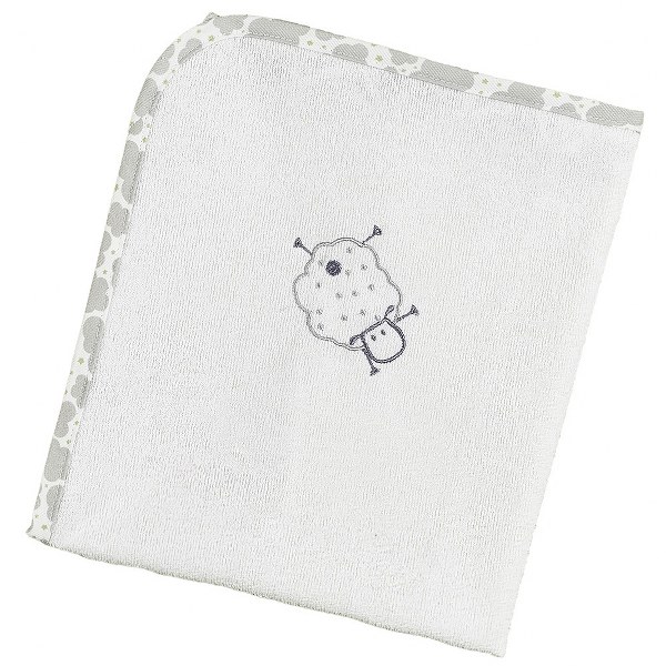 Ο Κόσμος του Μωρού Σελτεδάκι Bebe Polycotton 40x60εκ. Sheep Grey 11195 (Ύφασμα: 80% Cotton - 20% Polyester, Χρώμα: Λευκό) - Ο Κόσμος του Μωρού - 5205626111955