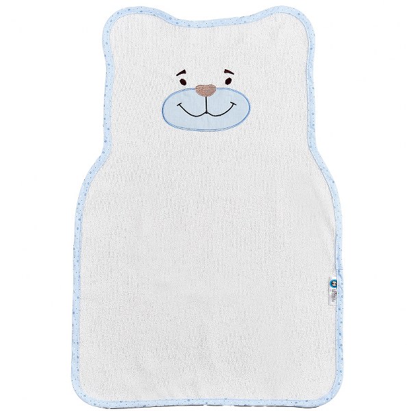 Ο Κόσμος του Μωρού Σελτεδάκι Bebe Polycotton 46x70εκ. Bear Ciel 11332 (Ύφασμα: 80% Cotton - 20% Polyester, Χρώμα: Λευκό) - Ο Κόσμος του Μωρού - 5205626113324