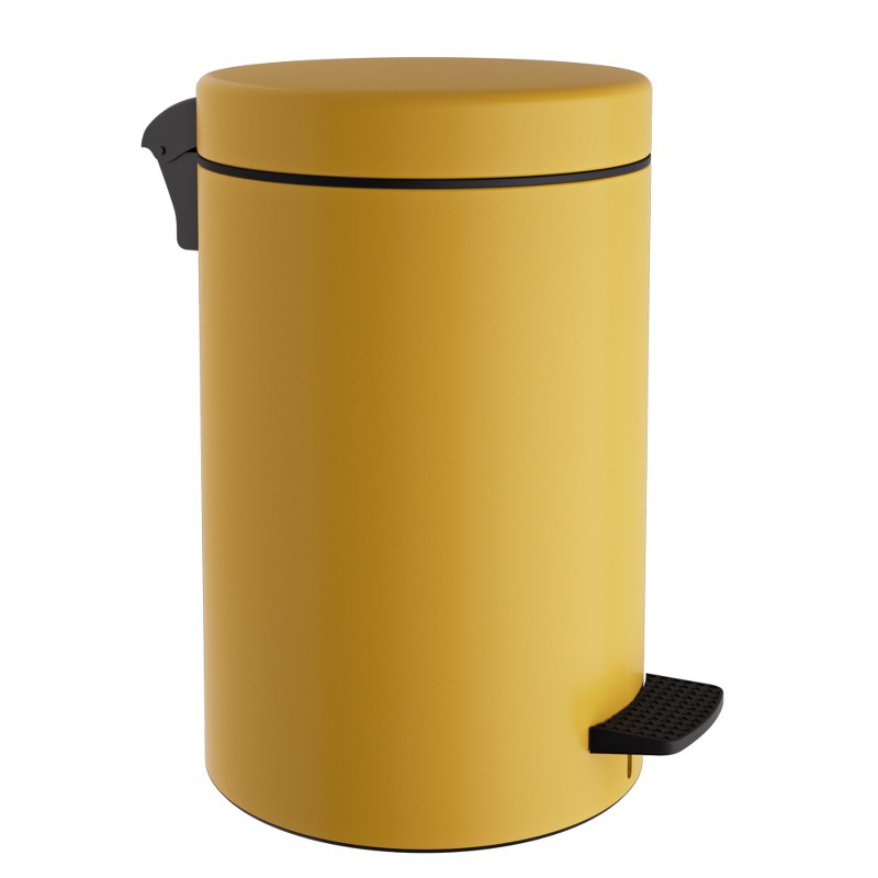 Καλάθι Απορριμμάτων 12lit Matt Yellow 25×40εκ. Pam & Co 12-090-603 (Χρώμα: Κίτρινο , Υλικό: Χάλυβας ) – Pam & Co – 12-090-603