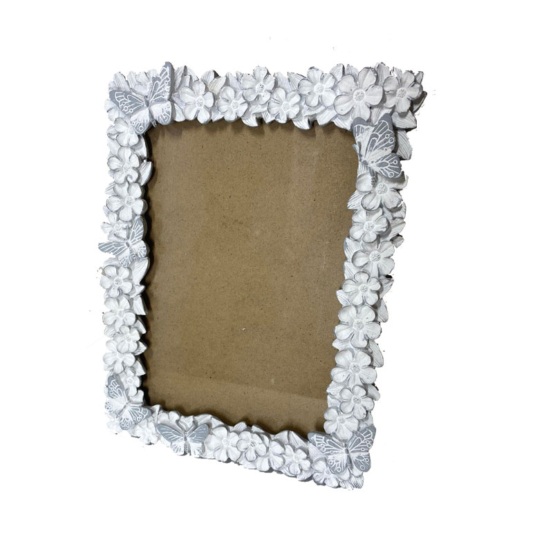 Κορνίζα Polyresin Λευκή 13x18εκ. 24home 24-241883 (Υλικό: Polyresin, Χρώμα: Λευκό) - 24home.gr - 24-241883