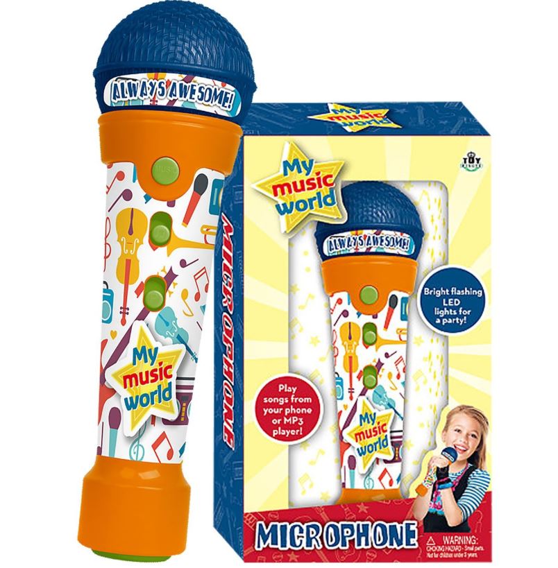 Μικρόφωνο Μπαταρίας 14x6x24εκ. Toy Markt 76-164 - Toy Markt - 76-164