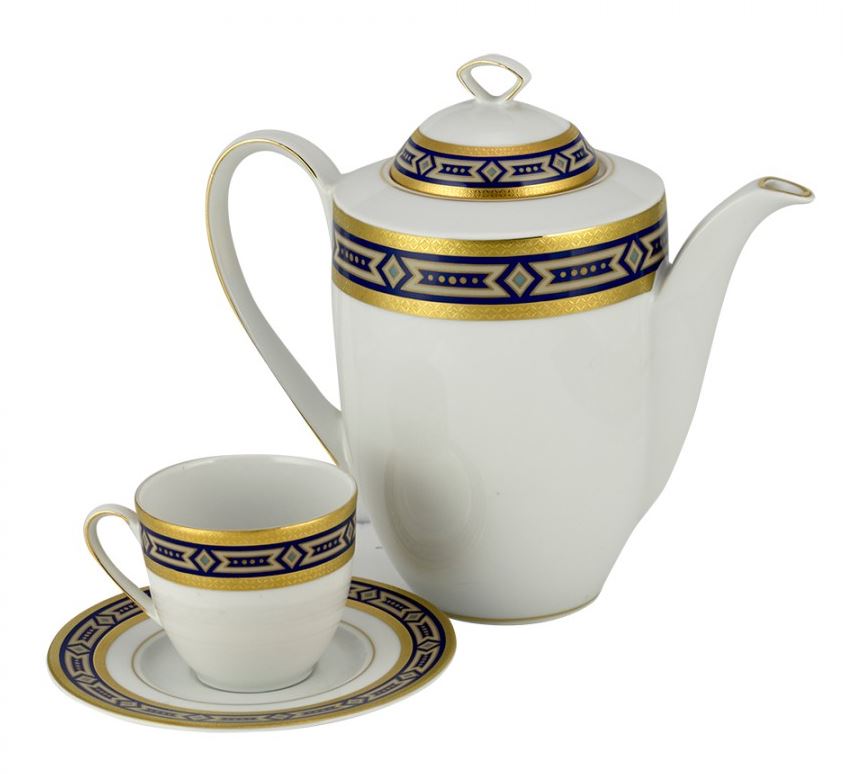 Σετ Τσαγιού 9τμχ Πορσελάνης 16474 WM Collection N1219/D/17TMF (Υλικό: Πορσελάνη) - WM COLLECTION - N1219/D/17TMF-set tea