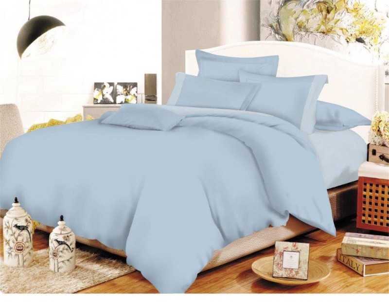 Σετ Σεντόνια Polycotton Υπέρδιπλα 220x240εκ. Με Φάσα Lavender-Baby Blue 24home (Τύπος κατωσέντονου: Με Λάστιχο, Ύφασμα: 50%Cotton-50%Polyester, Μέγεθος: Υπέρδιπλα) - 24home.gr - 24-fasa-lavender-baby blue-sent