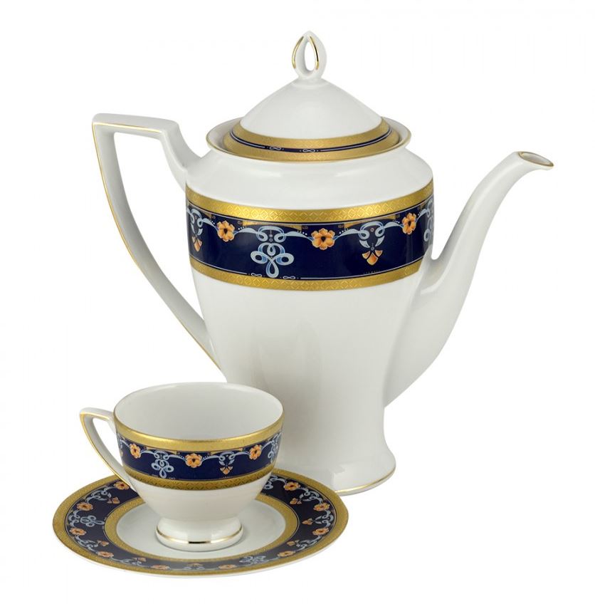 WM COLLECTION Σετ Τσαγιού 9τμχ Πορσελάνης WM Collection N17150/630 (Υλικό: Πορσελάνη) - WM COLLECTION - N17150/630-set tea