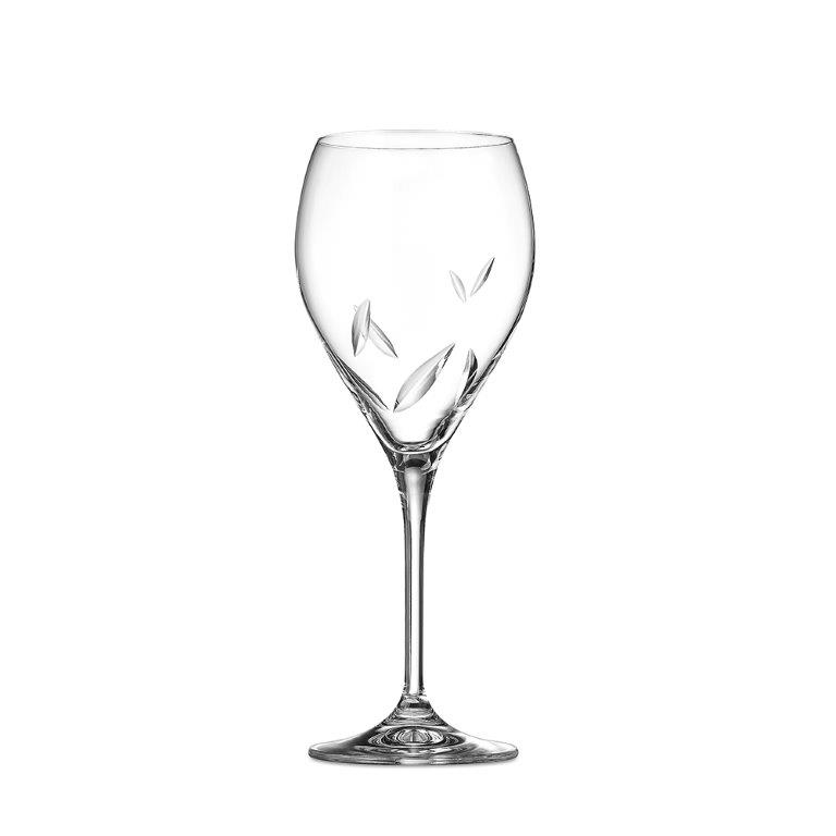 Σετ 6τμχ Ποτήρι Κρασιού Κρυστάλλινο 340ml Lenny 177-2 Capolavoro (Υλικό: Κρύσταλλο, Χρώμα: Διάφανο , Μέγεθος: Κολωνάτο) - Capolavoro - 177-2