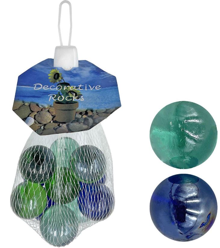 Γκαζές Βόλοι Διαφανείς σετ=12τεμ 25mm Homie 116579 96-559