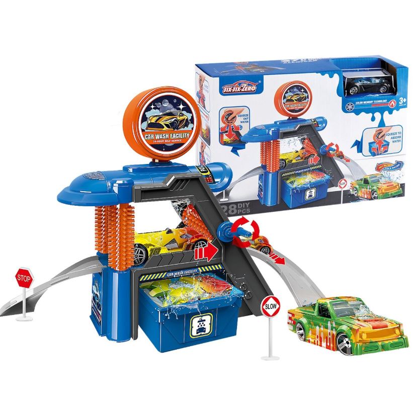 Πλυντήριο Αυτοκινήτων Που Αλλάζει Χρώμα Στους 37 Βαθμούς 29x9x20εκ. Toy Markt 71-3618 - Toy Markt - 71-3618