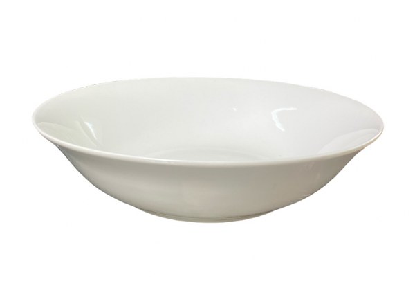 OEM Μπωλ Σερβιρίσματος 20εκ. Επαγγελματικού Εξοπλισμού Προσελάνης Extra Strong Λευκό (Σετ 20 Τεμάχια) (Υλικό: Πορσελάνη, Χρώμα: Λευκό) - OEM - wm-bowl-20