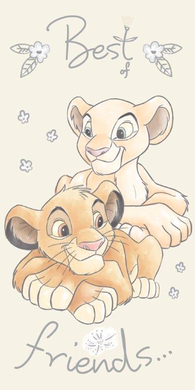 Πετσέτα Θαλάσσης Βαμβακερή 70x140εκ. Lion King 17 Digital Print Disney Dimcol (Ύφασμα: Βαμβάκι 100%) - Disney - 2123713516401799