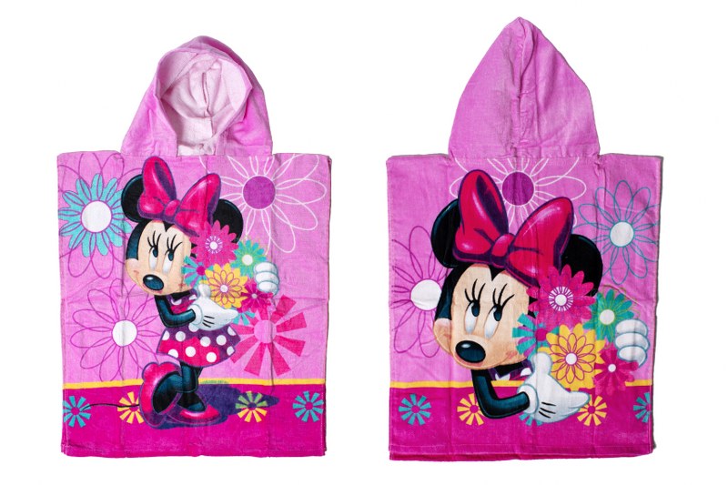 Πόντσο Παιδικό Βαμβακερό 50x115εκ. Minnie 09 Digital Print Disney Dimcol (Ύφασμα: Βαμβάκι 100%) - Disney - 2123816501100999