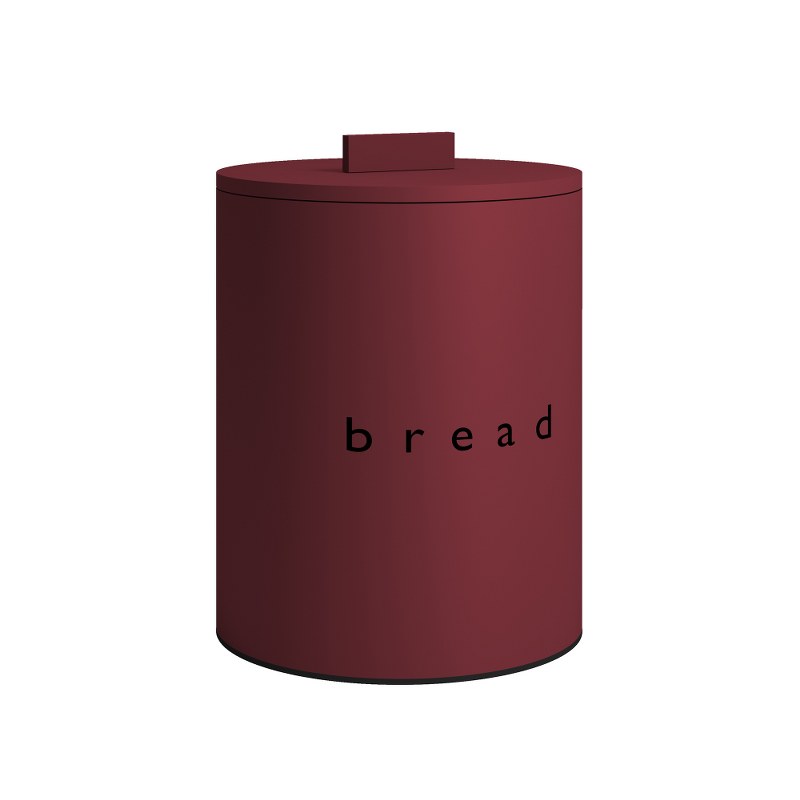 Ψωμιέρα Ανοξείδωτη Matt Bordeaux 20×25εκ. Pam & Co 2225-153 (Υλικό: Ανοξείδωτο, Χρώμα: Μπορντώ ) – Pam & Co – 2225-153