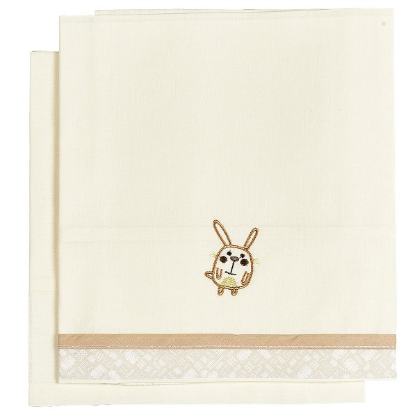 Ο Κόσμος του Μωρού Σετ Σεντόνια 2τμχ Βαμβακερά Λίκνου 80x110εκ. Elephant Εκρού 23023 (Ύφασμα: Βαμβάκι 100%, Τύπος κατωσέντονου: Χωρίς Λάστιχο, Χρώμα: Εκρού , Μέγεθος: Σετ) - Ο Κόσμος του Μωρού - 5205626230236