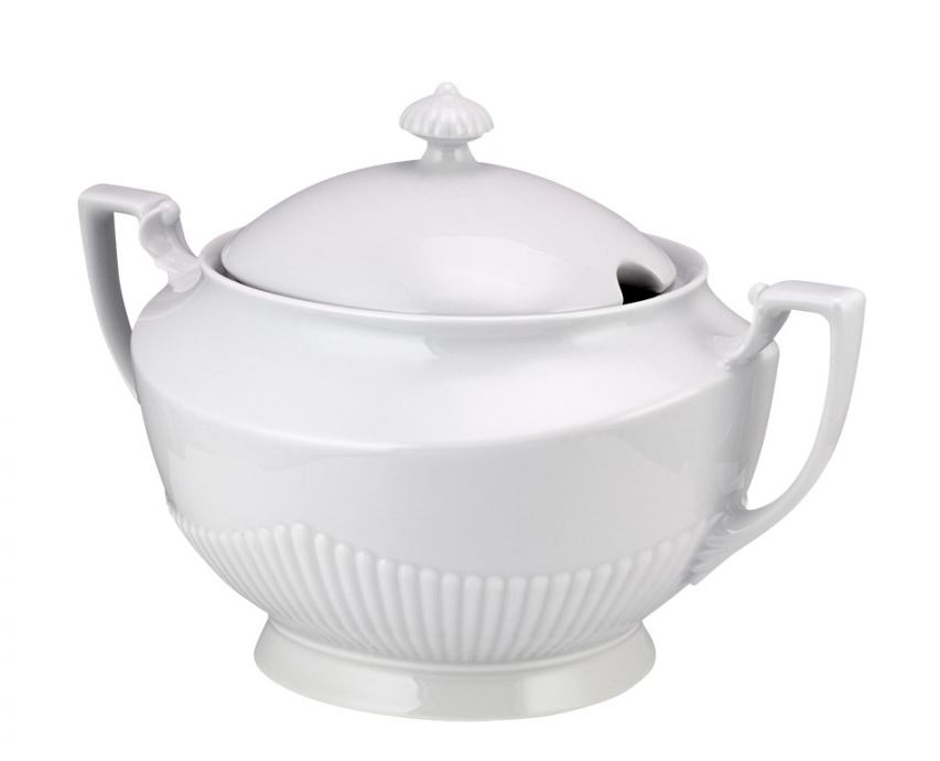 Σουπιέρα Πορσελάνης Λευκή 3,5lt 2460 WM Collection N585